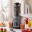 Living And Home 200W Cold Press Juicer Slow Masticating Machine 2