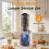 Living And Home 200W Cold Press Juicer Slow Masticating Machine 4