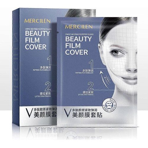 Multi-Peptide Collagen Mask - 2 in 1 Upper and Lower Face
