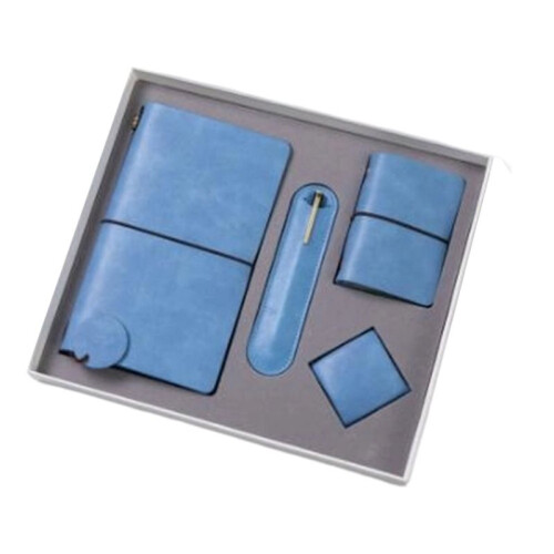 Hand Ledger Gift Box School Notebook Card Bag Pen Zero Wallet Stationery Set