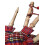 McWilliams Mini Miniature Bagpipe, Bagpipe for Beginners Playable Mini Gift (ROYAL STEWART) 4