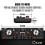 Numark Numark DJ2GO2 Touch Compact DJ Controller with 2 Decks, Mixer, Audio Interface and Serato Lite 5