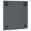 VidaXL vidaXL Wall Mirror Square 50 x 50 cm Tempered Glass 4