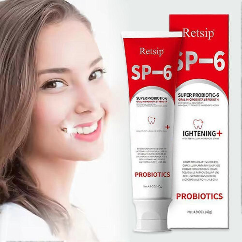 Probiotic Toothpaste Fresh Breath & Whitening Teeth Protects Gums 2