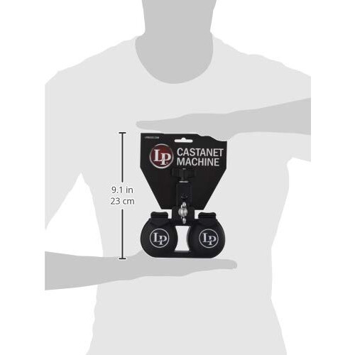 LP Latin Percussion Castanet Machine Mountable LP427,Black 2