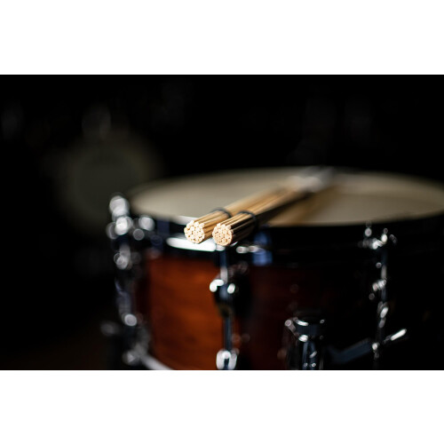 Meinl Bamboo Flex Multi-Rod Stick & Brush (SB202),Brown 1