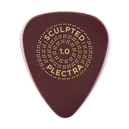 Dunlop Primetone Standard 1.0mm Sculpted Plectra (Smooth) - 12 Pack 1