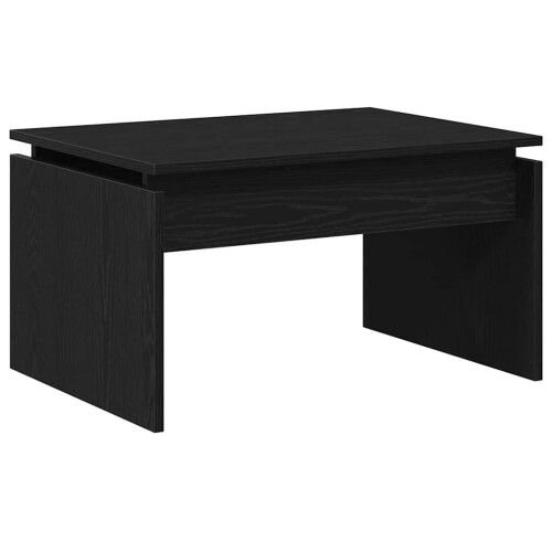 VidaXL vidaXL Coffee Table Black Oak 68 x 50 x 38 cm Engineered Wood 2