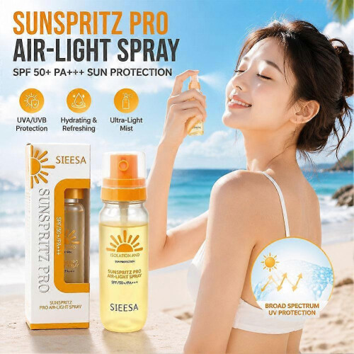 SIEESA Sunspritz Pro Air Light Spray - SPF50+, Lightweight, Fast Absorbing 2
