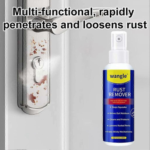 Dual Function Rust Remover And Lubricant Spray 100ml for Metal Protection 2