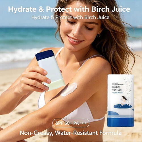 Korea Round Lab Sun Stick Birch Juice Hydration SPF 50+ PA++++ 2