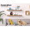 Levede Floating Wall Shelves – Set of 2 Paulownia Wood Shelves (90cm) 8