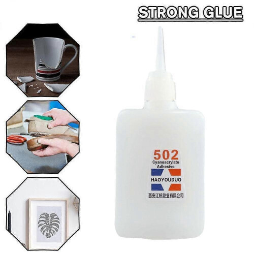 502 Super Glue 40ml - Instant Fast Drying Adhesive 1