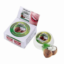 Thai Tooth Powder 10g Green Herb Coconut Flavored Toothpaste for Calculus And Stains