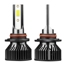 (9006/HB4) 9005 9006 LED Headlights 50W 5000LM High/Low Beam 6000K White 2 Bulbs Kit
