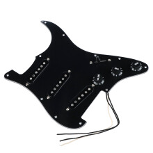 Prewired SSS Pickguard for Strat with Loaded Single Coil Pickups