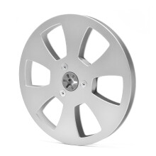(Silver) 1/4 Empty Tape Reel Nab Universal Opening Reel to Reel Recorder For Studer ReVox