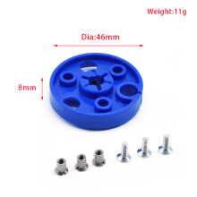 (blue) 1/4 5¡Empty Tape Reel Replacement Plastic Core for Open Reel to Reel Recorders