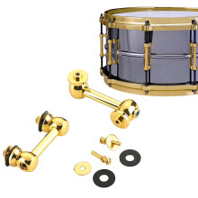 Snare Drum Lug Double-End Claw Hooks with Screws - Replacement Parts