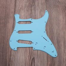Hole Guitar Pickguard SSS St Scratch Plate Punch Holes For USA & Mexico Guitar