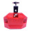 Jam Drum Block Latin Percussion Musical Instrument Plastic with 3 Sided Mount Medium Pitch (Red) 2