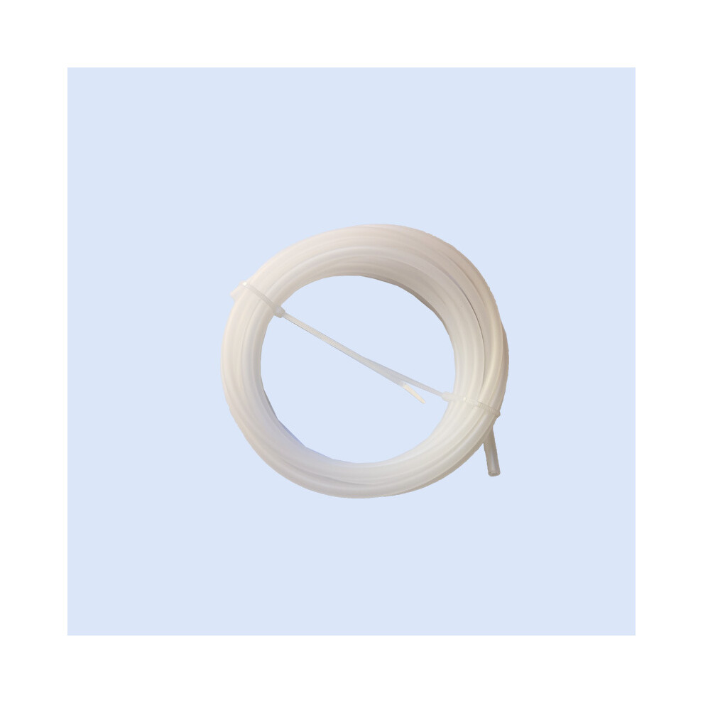 (White) For Webasto Eberspacher Diesel Heater Inline Fuel Filter Hose Pipe Line 4M White 123643766833