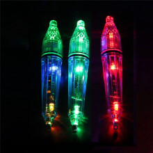 3Pcs Waterproof Fishing Lights LED Flashing Deep Drop Underwater Lights Fish Lure Fish Light,Green