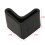 Rubber L Shaped Angle Iron Foot Pads Covers 30 Pcs Black 3