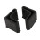 Rubber L Shaped Angle Iron Foot Pads Covers 30 Pcs Black 5