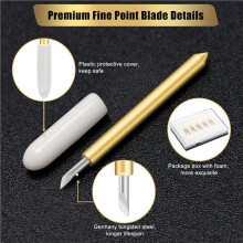 33Pcs Premium Fine Point Blade with Housing,for Maker, Maker 3 with Housing for Cutting Film, Vinyl, Sticker