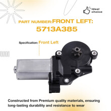2Pin Front Left Power Window Regulator Motor 5713A385 for  Outlander / PHEV Sport 2014-202 FL