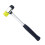 25mm Double-Faced Soft Rubber Mallet | Multifunctional Hand Tool with Non-Slip Plastic Grip 1