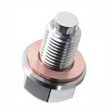 (M12*1.75) Magnetic Oil Pan Return Drain Plug Adapter With Seal