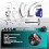 76mm 3" Universal Car Cold Air Intake System with Air Filter Auto Aluminium Intake Pipe Hose Modification Kits 6