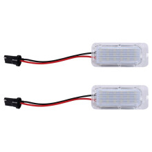 Car LED License Plate Light for  XF X250 XJ X351
