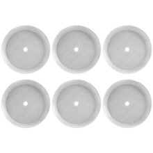 French Press Replacement Filters Mesh Screen Coffee Press Filters-Includes Metal Center Ring Reusable Stainless Steel Mesh Replacements for 1000 Ml