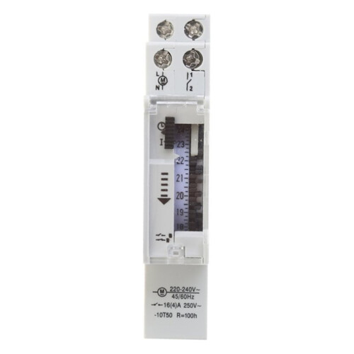 Programmable Digital Timer, Plastic Material Timing Control, Mechanical Timer, 220V, 16A 1