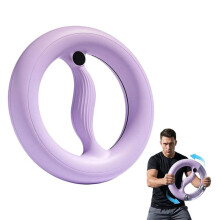 Arm Trainer for Women and Men, 360 Handcrank Forearm Trainer, Home Workout Equipment for Arms, Chest, Shoulder Puple