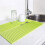 2X Drain Rack Silicone Dish Drainer Tray Large Sink Drying Rack Worktop Organizer Drying Rack for Dishes Tableware Grey 6