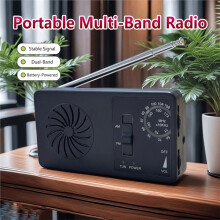Retro Radio AM/FM Dualband Senioren Studenten Walkman mit Kopfhöreranschluss Lautsprecher für Innen- und Außennotfälle
