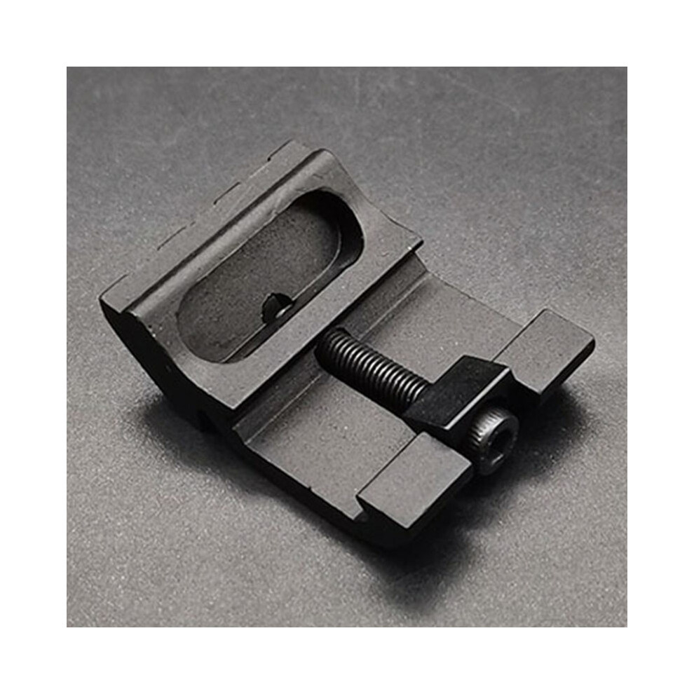 (Black) 45Â¡Ã£ Offset 20Mm Rail Mount For Laser & Scope - Tactical Bracket 123643789771