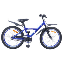 vidaXL Kids Bike 18 Inches for 5-7 Years Old Dark Blue