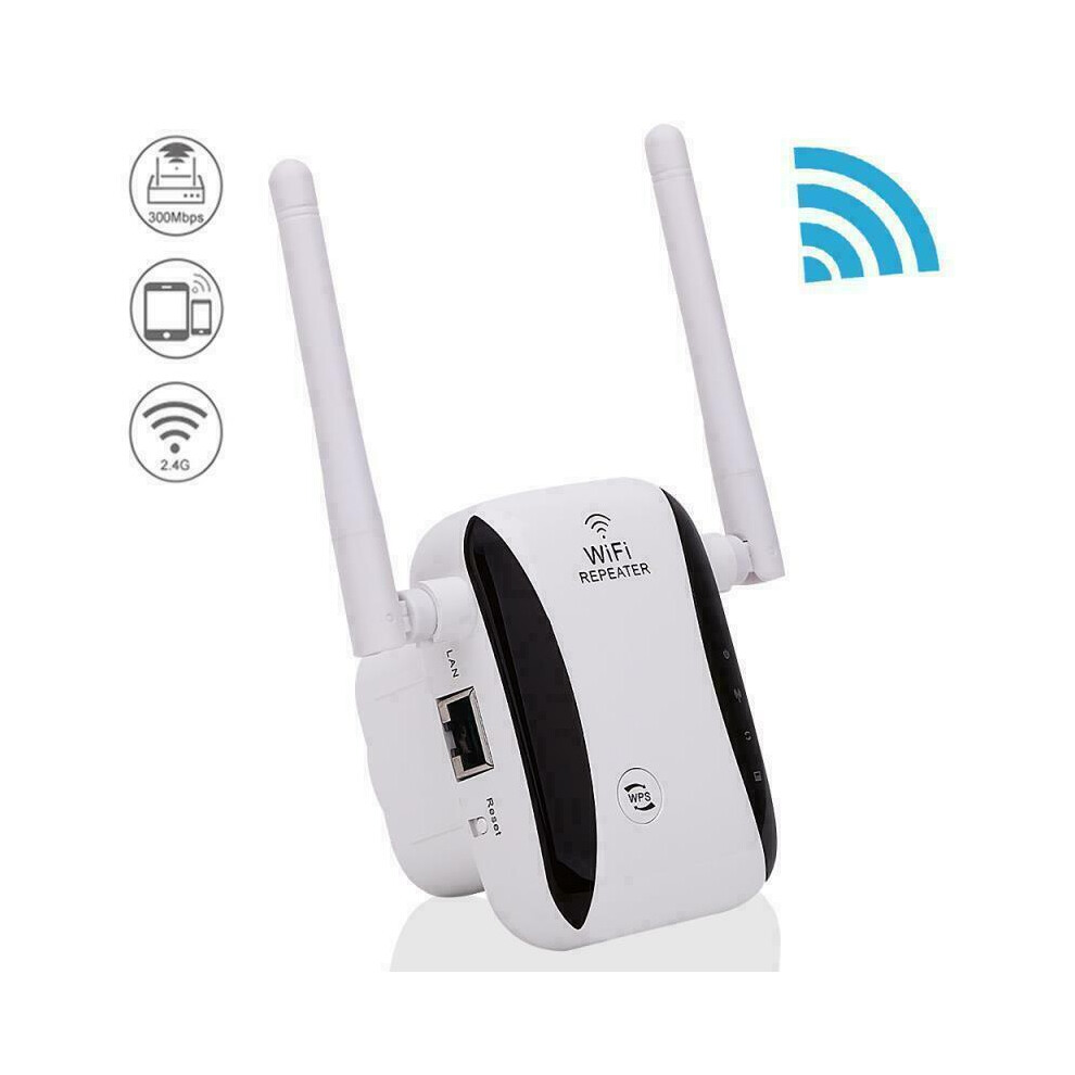 (Us Plug) Wifi Range Extender Booster Router Internet Signal Repeater Amplifier 300Mbps 123643812370