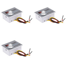 3X ZFX-P1007A Digitale Display Snelheidsregelaar Waterdichte Traploze Snelheidsregelaar Gouverneur 500W AC 220V Bedieningsschakelaar