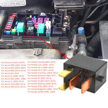 2x 12V DC Relay Kit for Honda CIVIC Odyssey CR-V Acura A/C Compressor G8HL-H71