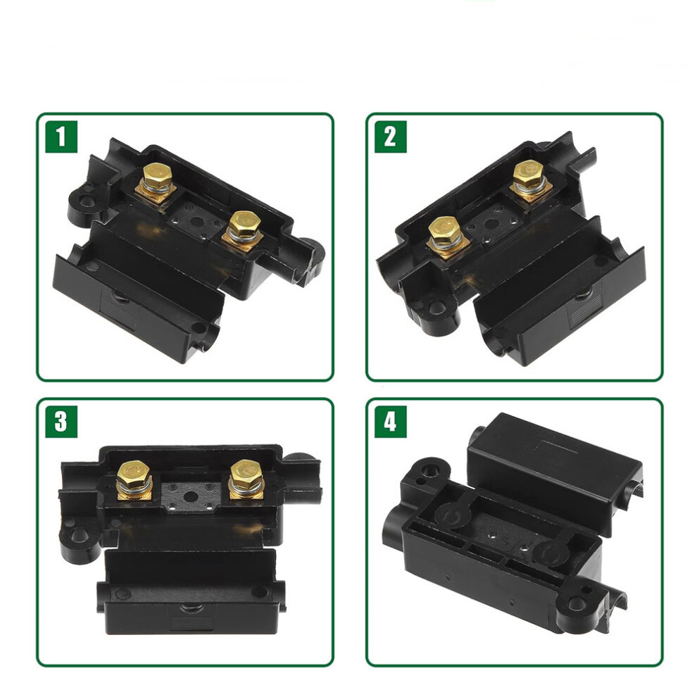(150A) 6 Set 30-150Amp Ans Fuse Holder For Dual Battery System Ans Fuse Holder 123643765034