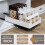 Kitchen Storage Shelf with Slide Rails Pull-Out Kitchen Drawer Type Organizer Tray Storage Rack Cabinets Storage L 7