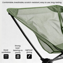 Sedia A Ultraleggera per Campeggio, Sedia Pieghevole da Esterno, Sedia da Picnic per Escursionismo, Sedia da Viaggio, Sedia da Spiaggia, Sedia da