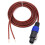 6X Speakon Speaker Cable Bare Wire Open End Cable, Speakon to Speaker Wire Audio Cord Amplifier Connection Cord 3
