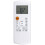 RG57A6/BGEFU1 AC Remote Control Replace for Midea RG57A6/BGEFU1 Air Conditioner A/C Remote Control 1